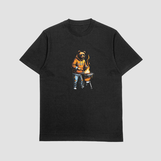 BBQ Beer Front (zwart)